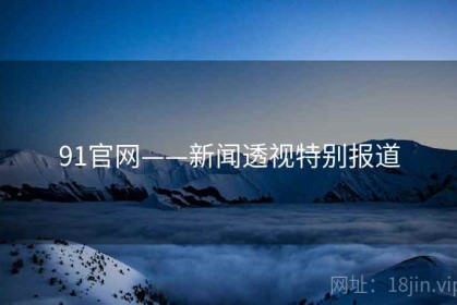 91官网——新闻透视特别报道