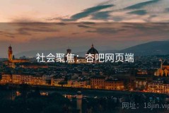 社会聚焦：杏吧网页端