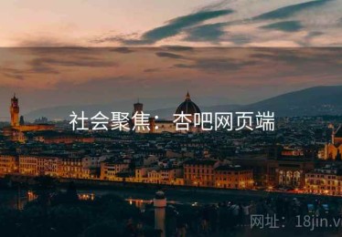 社会聚焦：杏吧网页端