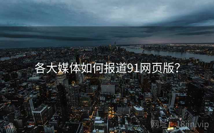 各大媒体如何报道91网页版？