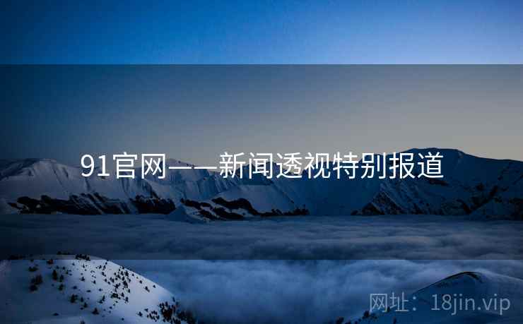 91官网——新闻透视特别报道
