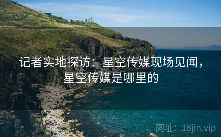 记者实地探访：星空传媒现场见闻，星空传媒是哪里的