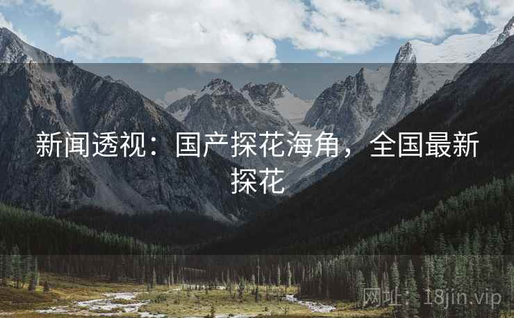 新闻透视：国产探花海角，全国最新探花