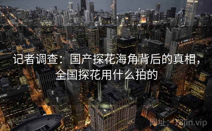 记者调查：国产探花海角背后的真相，全国探花用什么拍的
